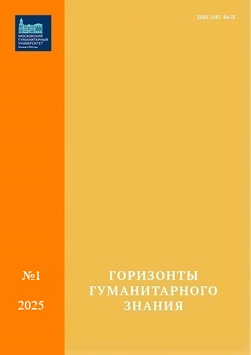 Горизонты гуманитарного знания: ценности прошлого — ценности будущего